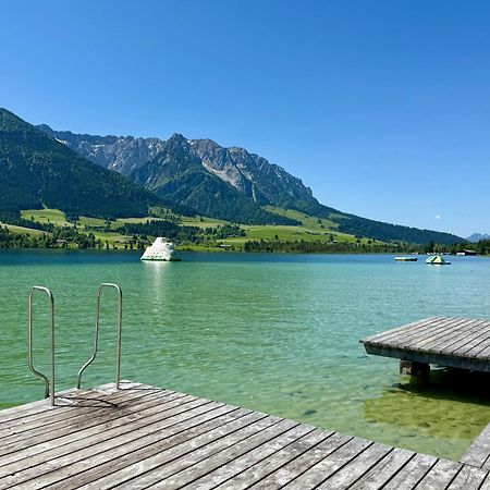 Apartment Liebelei Am See - Traumblick Aufs Kaisergebirge - Nur Ein Katzensprung Zum See Walchsee Esterno foto