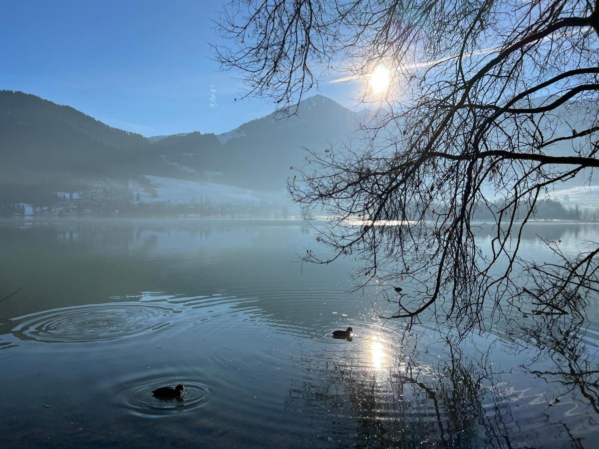 Apartment Liebelei Am See - Traumblick Aufs Kaisergebirge - Nur Ein Katzensprung Zum See Walchsee Esterno foto