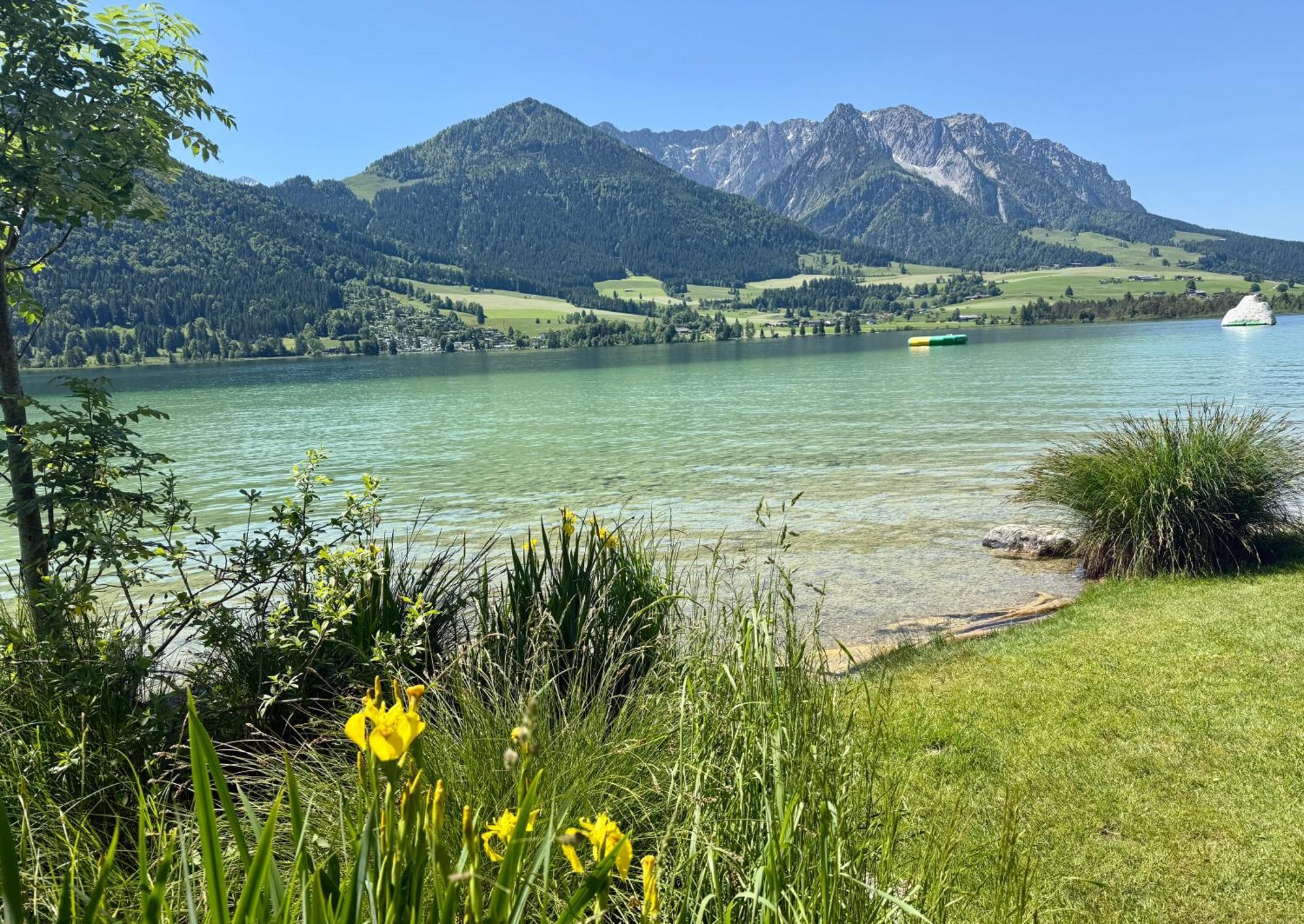 Apartment Liebelei Am See - Traumblick Aufs Kaisergebirge - Nur Ein Katzensprung Zum See Walchsee Esterno foto